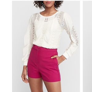 Express Super High Waisted Shorts